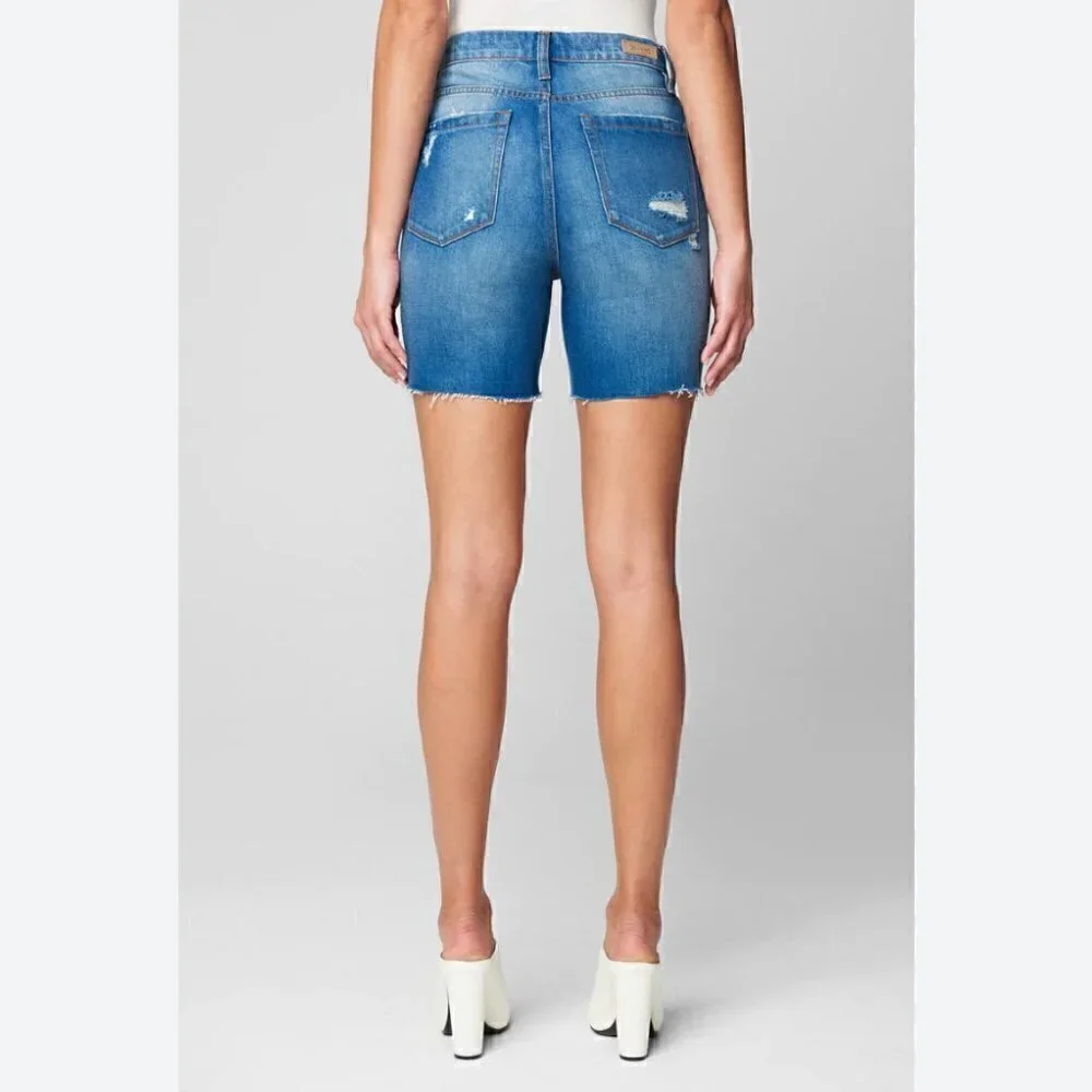 BlankNYC Warren Jean Shorts 30 NWT Ground Rules Denim Sustainable Distressed